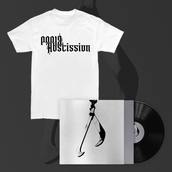 BLOOD ABSCISSION - 'Logo' White T-Shirt + 'I' DMP Exclusive LP