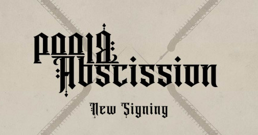 BLOOD ABSCISSION sign with DMP