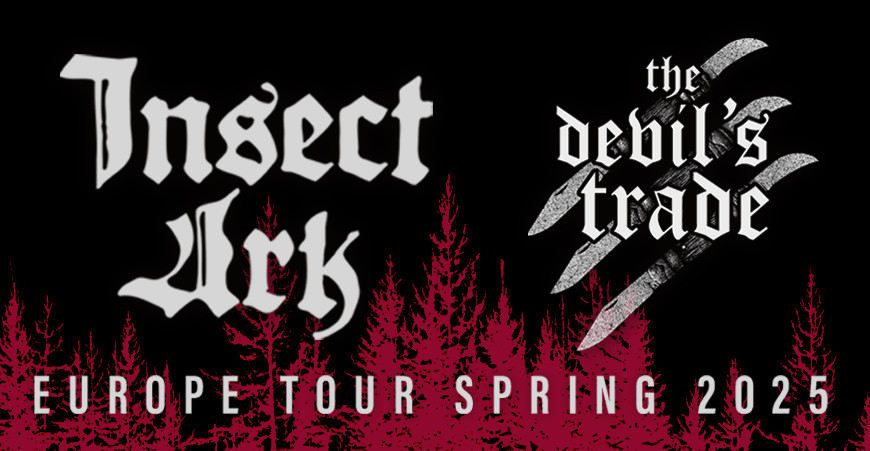 INSECT ARK announce European Spring Tour 2025