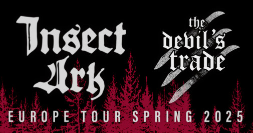 INSECT ARK announce European Spring Tour 2025