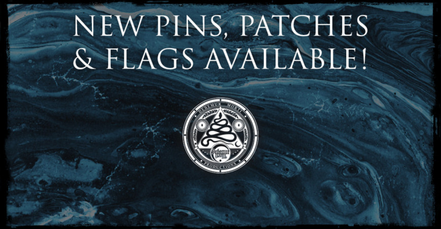 Shop update – Pins, Patches & Flags