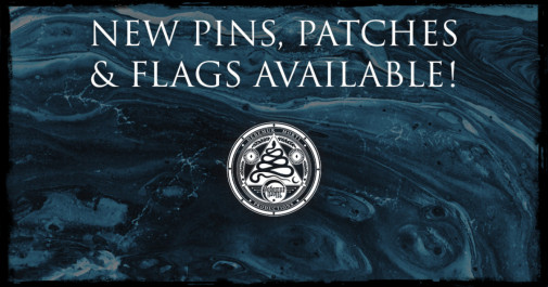 Shop update – Pins, Patches & Flags