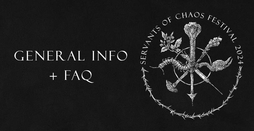 Servants of Chaos 2024 – General info & FAQ